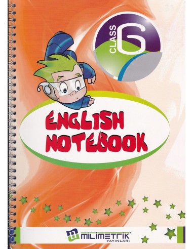 6.Sınıf English Notebook Class 6 Milimetrik Yayınları