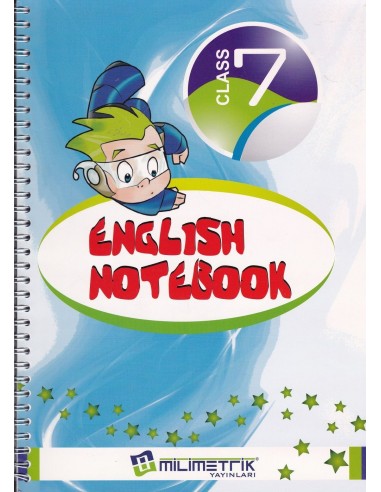 7.Sınıf English Notebook Class 7 Milimetrik Yayınları