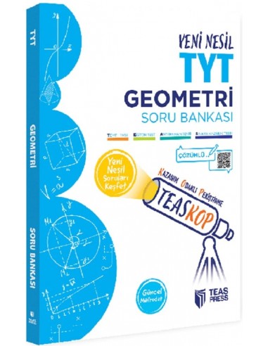 Teas Press Teaskop Yeni Nesil TYT Geometri Soru Bankası
