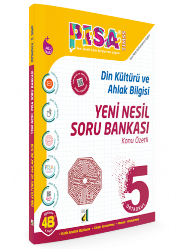 Damla Yayınları 5.Sınıf Din Kültürü ve Ahlak Bilgisi Konu Özetli Soru Bankası