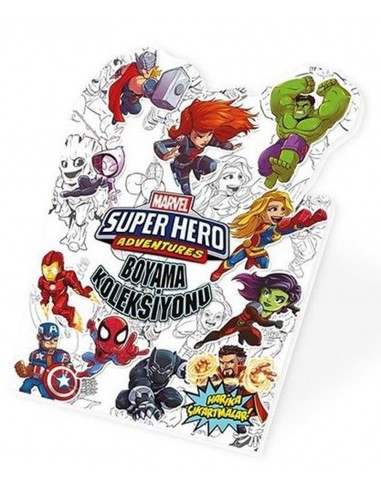 Marvel Süper Kahramanlar Boyama Koleksiyonu