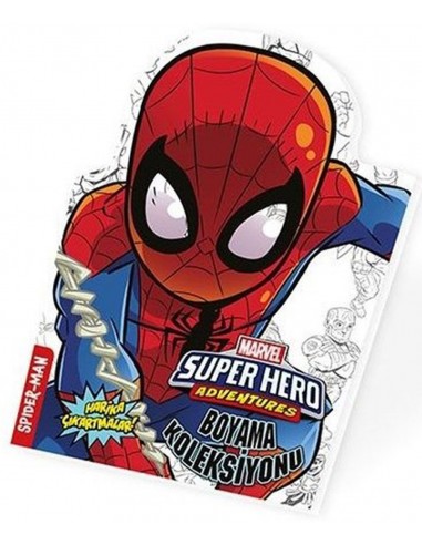 Marvel Süper Kahramanlar Boyama Koleksiyonu Spider Man