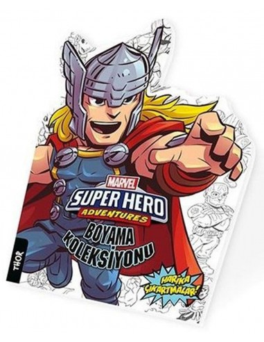 Marvel Süper Kahramanlar Boyama Koleksiyonu Thor