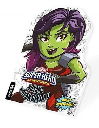 Marvel Süper Kahramanlar Boyama Koleksiyonu Gamora