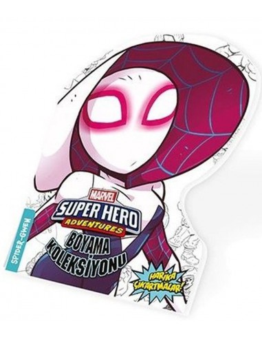 Marvel Süper Kahramanlar Boyama Koleksiyonu Spider Gwen