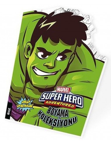 Marvel Süper Kahramanlar Boyama Koleksiyonu Hulk