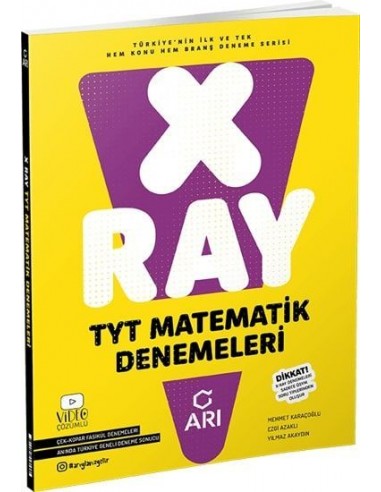 Arı Yayıncılık X RAY TYT Matematik Denemeleri