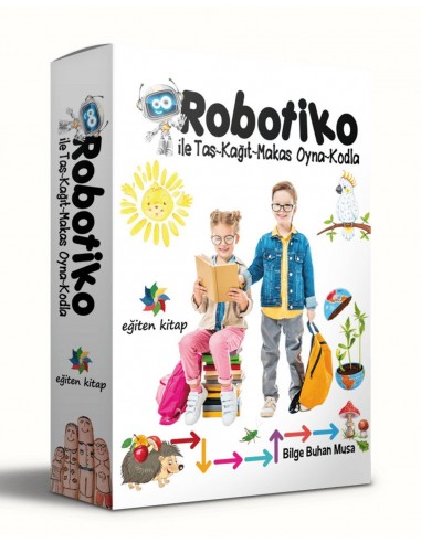 Eğiten Kitap Robotiko ile Taş Kağıt Makas Oyna Kodla