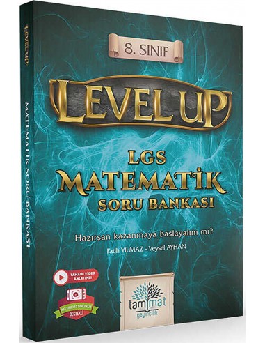 8. Sınıf Level Up LGS Matematik Soru Bankası Tammat Yayınları