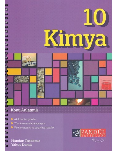 Pandül Yayınları 10. Sınıf Kimya Defteri