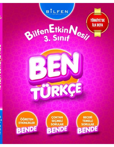 Bilfen Yayınları 3. Sınıf Ben Türkçe