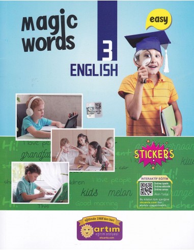 Artım Yayınları 3. Sınıf Magic Words English Easy