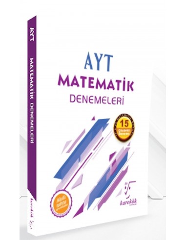 Karekök Yayınları AYT Matematik Denemeleri (20 Deneme)
