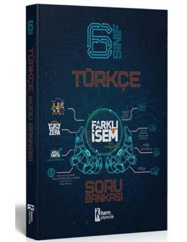 İsem Yayınları 6. Sınıf Farklı İsem Türkçe Soru Bankası