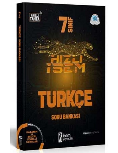 İsem Yayınları 7. Sınıf Hızlı İsem Türkçe Soru Bankası