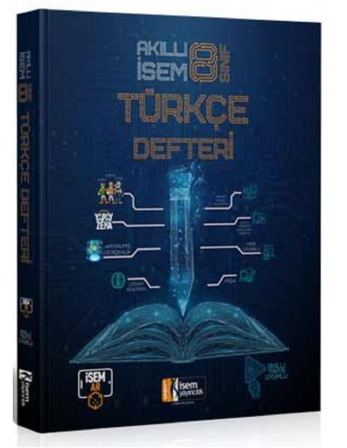İsem Yayınları 8. Sınıf Türkçe Akıllı Defter