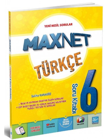 Maxnet 6.Sınıf Türkçe Soru Kitabı