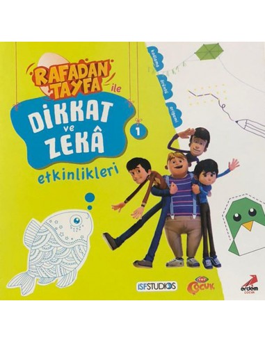 Rafadan Tayfa ile Dikkat ve Zeka Etkinlikleri 1 Erdem Yayınları