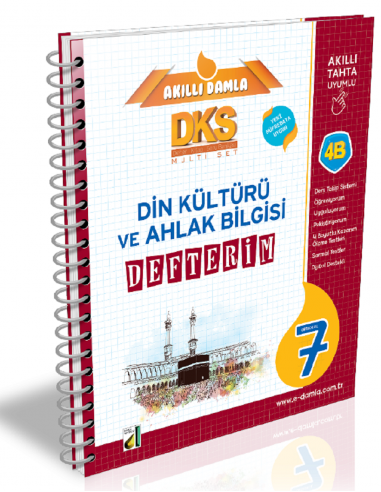 Damla Yayınları 6.Sınıf Din Kültürü ve Ahlak Bilgisi Defterim