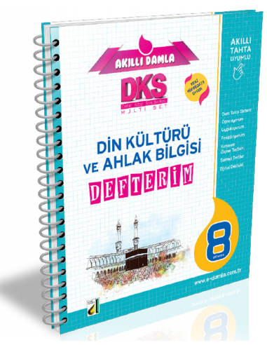 Damla Yayınları 7.Sınıf Din Kültürü ve Ahlak Bilgisi Defterim