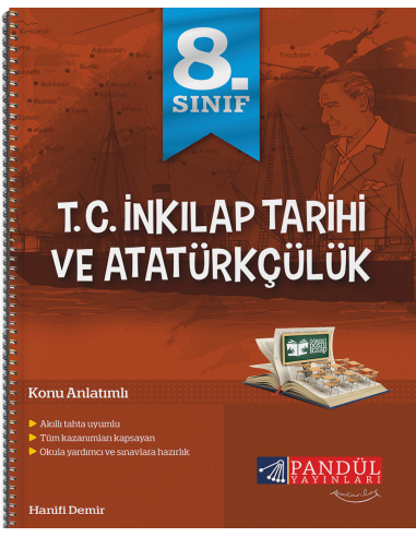 Pandül Yayınları 8. Sınıf İnkilap Tarihi Etkinlik Defteri