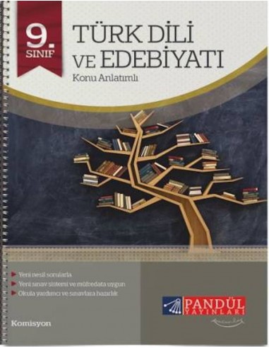 Pandül Yayınları 9. Sınıf Edebiyat Defteri