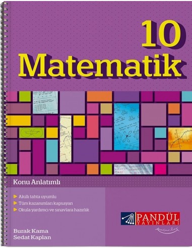 Pandül Yayınları 10. Sınıf Matematik Defteri