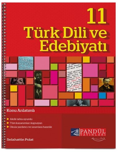 Pandül Yayınları 11. Sınıf Edebiyat Defteri