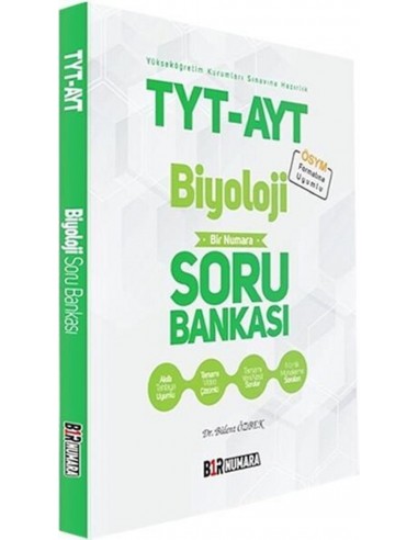 Birnumara Yayınları TYT-AYT Biyoloji Soru Bankası