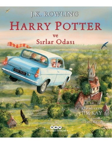 Yapı Kredi Yayınları - Harry Potter ve Sırlar Odası (Resimli Özel Baskı)