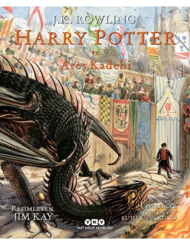 Yapı Kredi Yayınları - Harry Potter ve Ateş Kadehi (Resimli Özel Baskı)