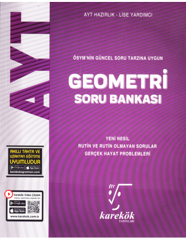 Karekök AYT Geometri Soru Bankası