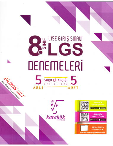 Karekök Yayınları 8.Sınıf LGS 5 li Deneme Sınavı