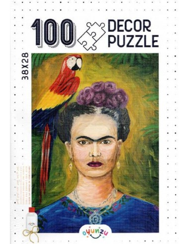 Oyunzu Frida Kahlo Decor Puzzle - 100 Parça