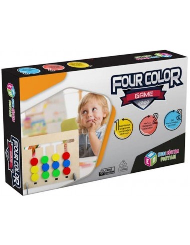 Hobi Eğitim Dünyası Four Colours Renk Şekil ve Matematik Oyunu