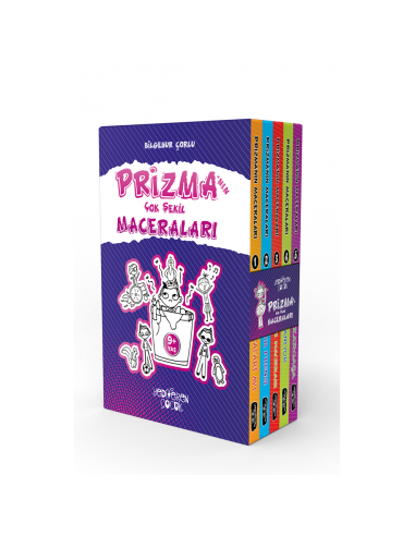 Yedi Veren Çocuk Yayınları Prizma’nın Çok Şekil Maceraları Seti (5 Kitap Takım)