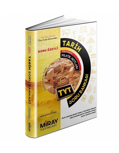 Miray Yayınları Miray TYT Tarih Konu Özetli Soru Bankası