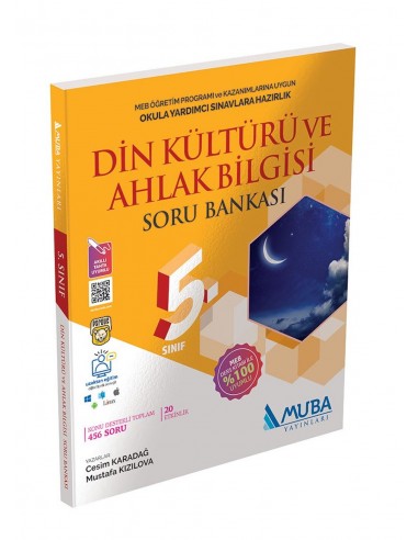 Muba Yayınları 5. Sınıf Din Kültürü ve Ahlak Bilgisi Soru Bankası