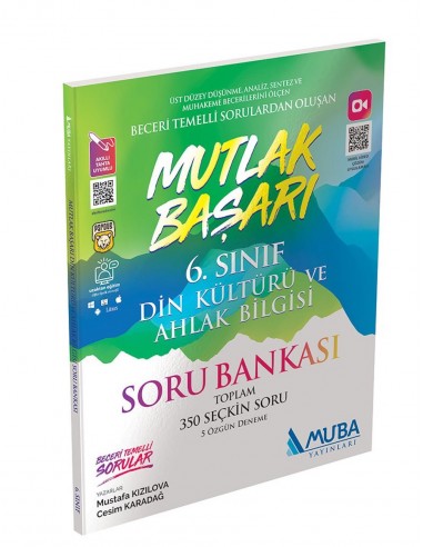 Muba Yayınları 6. Sınıf Din Kültürü ve Ahlak Bilgisi Mutlak Başarı Soru Bankası