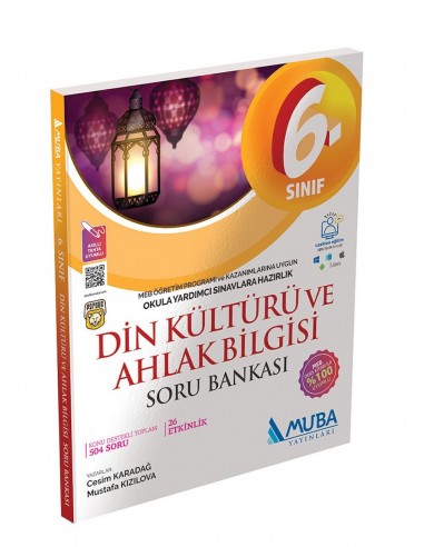 Muba Yayınları 6.Sınıf Din Kültürü ve Ahlak Bilgisi Soru Bankası