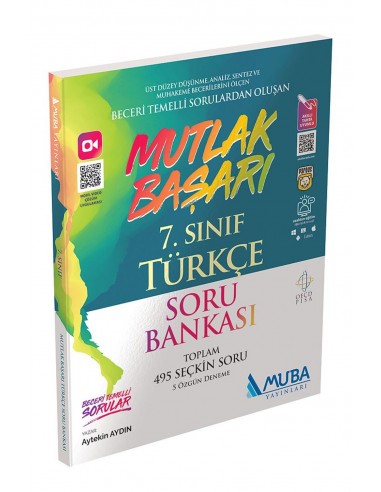 Muba Yayınları 7. Sınıf Mutlak Başarı Türkçe Soru Bankası