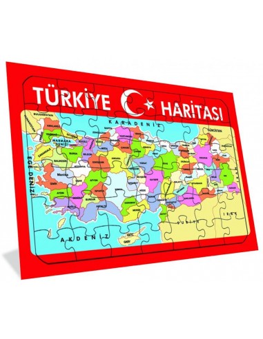 Türkiye Haritası Yap Boz Tanışır Yayınları