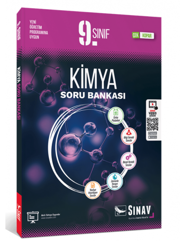 Sınav Yayınları 9.Sınıf Kimya Soru Bankası Çek Kopar