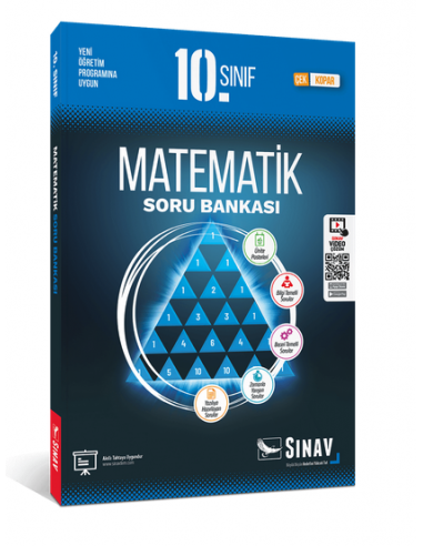 Sınav Yayınları 10. Sınıf Matematik Soru Bankası Çek Kopar