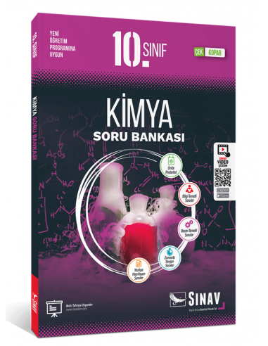 Sınav Yayınları 10. Sınıf Kimya Soru Bankası Çek Kopar