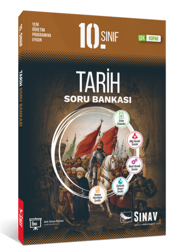 Sınav Yayınları 10. Sınıf Tarih Soru Bankası Çek Kopar