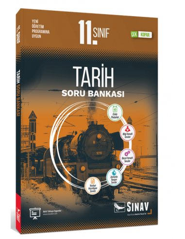 Sınav Yayınları 11. Sınıf  Tarih Soru Bankası Çek Kopar