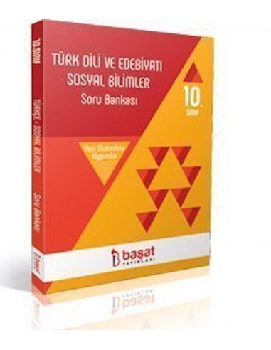 Başat Yayınları 10. Sınıf Türk Dili ve Edebiyatı Sosyal Bilimler Soru Bankası
