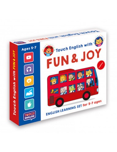 Touch English Fun&Joy İngilizce Eğitim Seti (5-7 yaş)