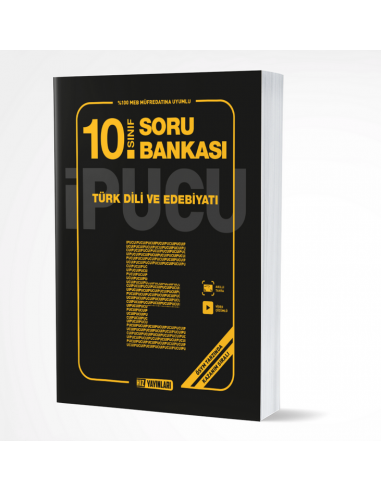 Hız Yayınları 10. Sınıf Türk Dili ve Edebiyatı İpucu Soru Bankası
